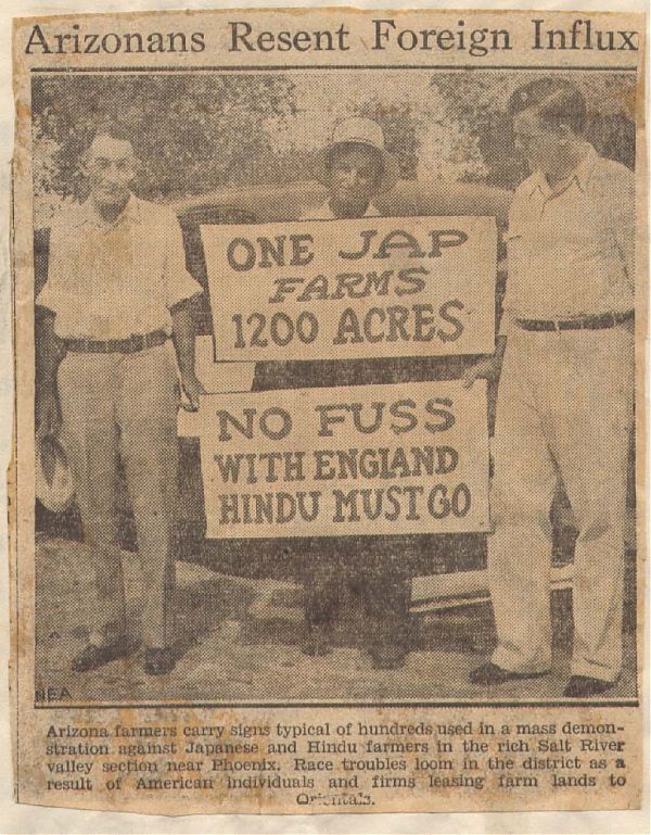 Anti-Japanese/-Indian rally