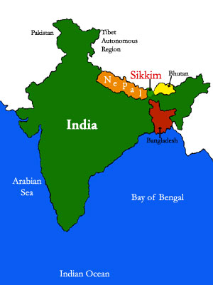 Nepal Map With India Border Nepal And India: An Open Borders Case Study | Open Borders: The Case